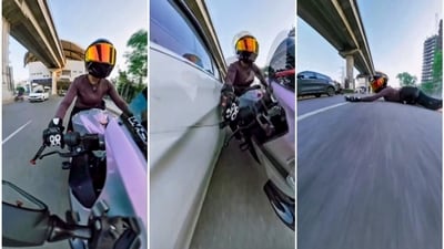 Women riders said protective gear and cautious riding cannot always prevent danger from aggressive motorists. (Handout via PTI) Women riders said protective gear and cautious riding cannot always prevent danger from aggressive motorists. (Handout via PTI)