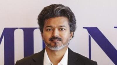 Tamil Nadu chief minister C Joseph Vijay. (PTI) Tamil Nadu chief minister C Joseph Vijay. (PTI)