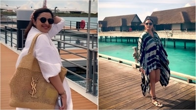 Parineeti Chopra enjoys a luxurious Maldives getaway nearly a year into motherhood.