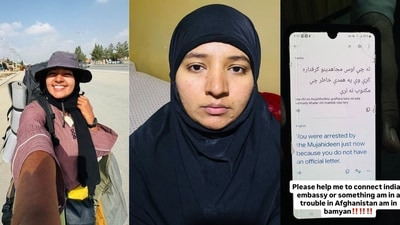The vlogger runs the Facebook page Backpacker Arunima and according to the account, she has been travelling in Afghanistan. (Facebook/Backpacker Arunima) The vlogger runs the Facebook page Backpacker Arunima and according to the account, she has been travelling in Afghanistan. (Facebook/Backpacker Arunima)