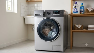 Compare practical washing machines under  ₹30,000 for everyday laundry needs. (AI Generated Image)