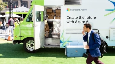 Microsoft was among the hyperscalers that saw their stock prices rise Monday.
