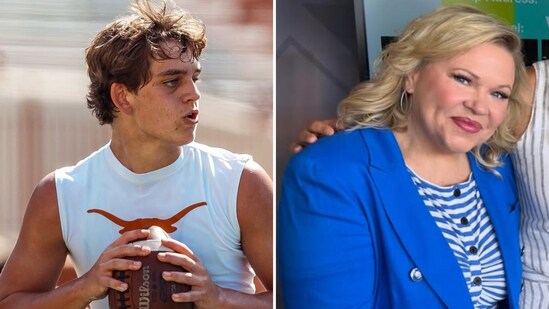 Arch Manning addressed apologized for his remarks about AI generated video of Holly Rowe.
