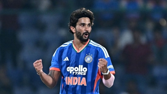 IND vs AFG LIVE Score, 2nd T20I 2026: Nitish Reddy picked up a wicket with his first ball.