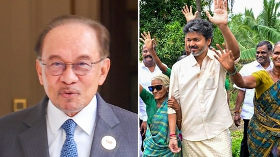 Malaysia PM Anwar Ibrahim called Tamil Nadu CM Vijay a ‘new voice of reason’.