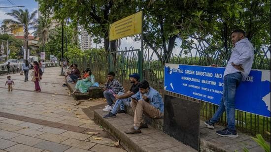 The Bandstand promenade, one of three such stretches fronting the Arabian Sea in Bandra west, was given to the BBRT to manage and maintain after the MMB granted it a no-objection certificate (NOC) in 2002 (Hindustan Times)