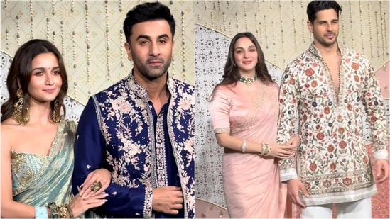 Bollywood stars turned heads at the Ganesh Chaturthi celebration, sporting vibrant traditional attire.