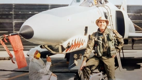 Ron Bath broke his neck and back after he was ejected from his jet nearly 40 years ago.