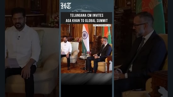 Hyderabad: CM Revanth Reddy Meets Prince Rahim Aga Khan, Invites Him to Global Summit