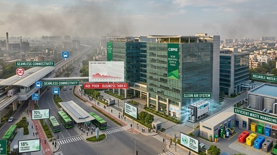 For nearly 70% of office space tenants, employees’ travel time to the workplace is an important consideration when choosing an office location., a report by CBRE has said.