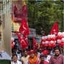 হলদিয়া ডকে বিশ্বকর্মা পুজোর অনুমতি দিল কলকাতা হাইকোর্ট। (ছবিটি প্রতীকী, সৌজন্যে এক্স @KunalGhoshAgain এবং ফেসবুক CPIM West Bengal)