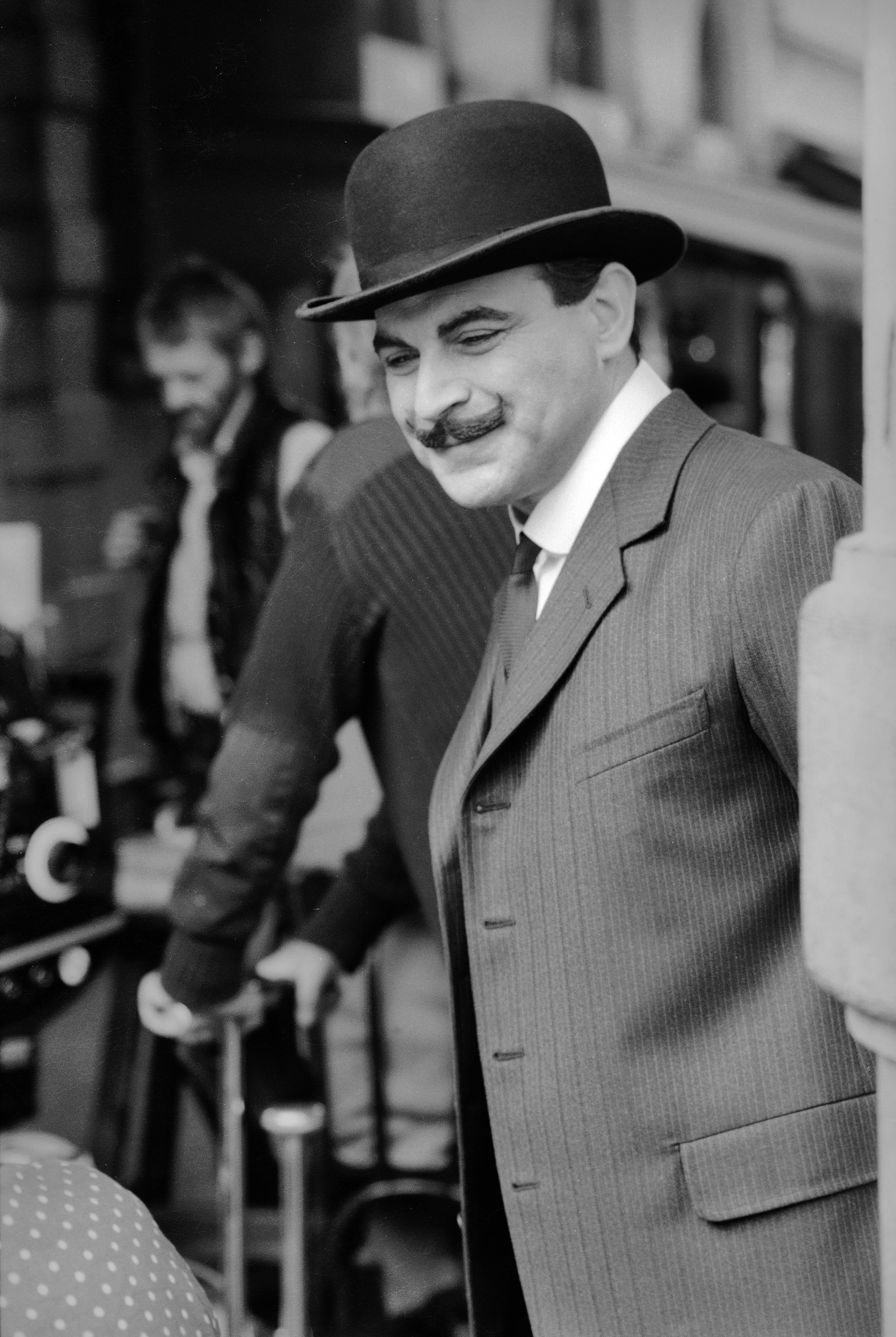 Actor David Suchet who played detective Hercule Poirot in Agatha Christie’s Poirot (1989-2013), a British TV programme (Shutterstock)