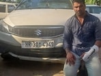Police arrested Kalyan Bainsla who was involved in the road rage case at Golf Course Road in Gurugram.