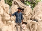 Gram it: Alongside creating Ganpati idols, artisans across the Capital have also been crafting Lord Vishwakarma idols for Vishwakarma Puja that will be observed today. In Hindu mythology, Vishwakarma is revered as the divine architect and craftsman, credited with creating celestial structures and weapons.