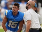 Ladd McConkey is dealing with a rib injury.(AP Photo)