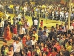Every year, the police recruit temporary volunteers for a 10-day period during Durga Puja to assist police personnel with crowd management