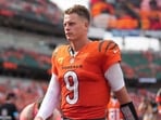 Joe Burrow revealed that he was dealing with back soreness.(Getty Images via AFP)