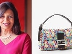 Kiran Mazumdar-Shaw’s tweet about a Fendi bag has prompted various responses. (X/@kiranshaw, Fendi)