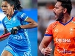 Salima Tete and Harmanpreet Singh will lead the Indian women's and men's hockey teams respectively at the Asian Games 2026.