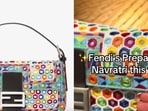 Fendi’s  <span class='webrupee'>₹</span>9.59 lakh ‘Navratri bag’ has drawn criticism over its resemblance to Indian craft