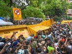On July 20, the CJP organised “Sansad Chalo” march, after a hunger strike at Jantar Mantar that had continued for more than three weeks. (HT File Photo)