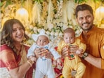 Sambhavna Seth and Avinash Dwivedi reveal the name of their twins.