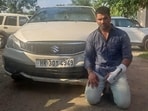 The accused was arrested with his cousin in Dausa after allegedly fleeing Palwal and switching off his phone to evade police tracking. (HT)