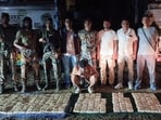 This was the second such major Yaba seizure in Assam after the DRI recovered around 60kg of Yaba worth  <span class='webrupee'>₹</span>168 crore in Cachar district in August. (HT sourced photo)