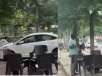 “Gaadi roko (stop the car)….Marungi nahi main, kuch bhi karwalo (I will not die. Do anything you want),” the woman is heard shouting.
