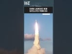China Launches Nine Satellites From Sea Using Gravity-1 Rocket