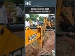 Noida Elevated Road Section Caves In Near Sector 28, Traffic Hit