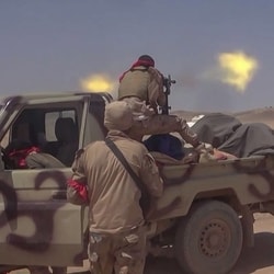 Saudi Arabia LIVE updates:  This frame grab taken from AFPTV video footage shows fighters affiliated with the Saudi-backed Yemeni government engaging in clashes with Houthi authorities in Al-Jawf province on September 15, 2026.
