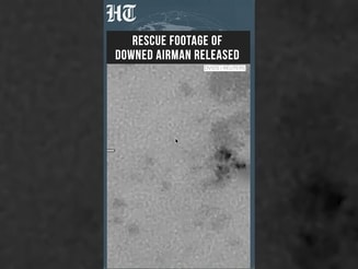 U.S. Military Releases Footage Of Daring Rescue Mission In Iran