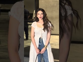 Aditi Rao Hydari Spotted At A Special Netflix Screening