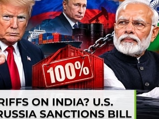 US advances Russia sanctions bill: will Trump impose 100% tariffs on India?