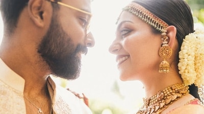 Cinematographer Nimish Ravi and actor Ahaana Krishna are now married. 