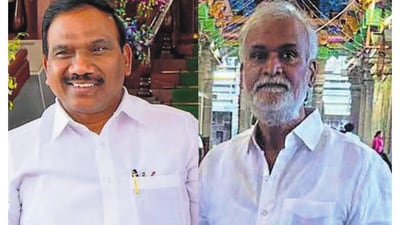 Tamil Nadu Police book DMK leaders A Raja and PK Sekar Babu over alleged remarks against CM C Joseph Vijay and CTR Nirmal Kumar.