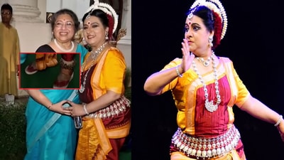 পায়ে ঘুঙুর, সাথে জুতো! গুরুকে শ্রদ্ধাঞ্জলি দিতে গিয়ে বিতর্কে ডোনা,মেয়ে সানার পায়েও জুতো, হল ছিছিকার পায়ে ঘুঙুর, সাথে জুতো! গুরুকে শ্রদ্ধাঞ্জলি দিতে গিয়ে বিতর্কে ডোনা,মেয়ে সানার পায়েও জুতো, হল ছিছিকার