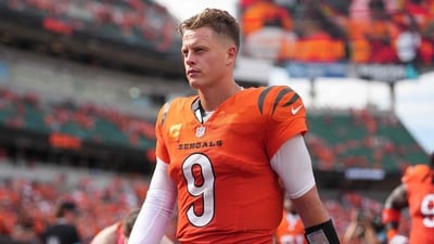 Joe Burrow revealed that he was dealing with back soreness. (Getty Images via AFP) Joe Burrow revealed that he was dealing with back soreness. (Getty Images via AFP)
