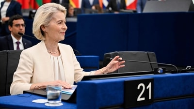 European Commission President Ursula von der Leyen. (AFP)