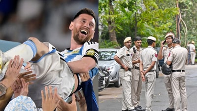 In 2023, the then sports minister V Abdurahiman announced that the state government was partnering with RBC to host the Messi-led Argentine side to play a friendly exhibition match at the Jawaharlal Nehru Stadium in Kochi at no cost to the public exchequer. (AFP/Representational) In 2023, the then sports minister V Abdurahiman announced that the state government was partnering with RBC to host the Messi-led Argentine side to play a friendly exhibition match at the Jawaharlal Nehru Stadium in Kochi at no cost to the public exchequer. (AFP/Representational)
