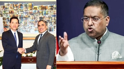তথাকথিত 'পাকিস্তান-চিন বাউন্ডারি জয়েন্ট কমিশন' নিয়ে কড়া বার্তা দিল ভারত। (ছবি সৌজন্যে এক্স এবং এএনআই ফাইল) তথাকথিত 'পাকিস্তান-চিন বাউন্ডারি জয়েন্ট কমিশন' নিয়ে কড়া বার্তা দিল ভারত। (ছবি সৌজন্যে এক্স এবং এএনআই ফাইল)