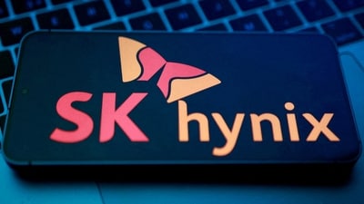 SK Hynix is considering using Intel’s Ohio factory for US AI memory production. (REUTERS/Dado Ruvic/Illustration/File Photo) (REUTERS)