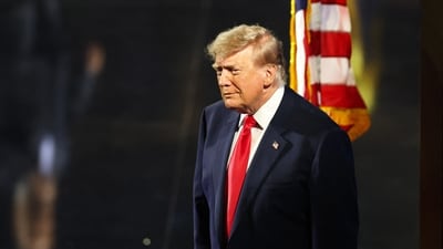The House passed a resolution limiting President Trump's military authority in Iran, with seven Republicans joining Democrats in the vote. (Getty Images via AFP) The House passed a resolution limiting President Trump's military authority in Iran, with seven Republicans joining Democrats in the vote. (Getty Images via AFP)