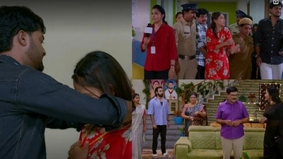 Brahmamudi September 16 Episode: బ్రహ్మముడి.. పోలీస్ స్టేషన్లోనే మదన్, స్వాతి పెళ్లి.. భ్రమరాంబ రచ్చ.. సిరి, చలపతి గొడవ Brahmamudi September 16 Episode: బ్రహ్మముడి.. పోలీస్ స్టేషన్లోనే మదన్, స్వాతి పెళ్లి.. భ్రమరాంబ రచ్చ.. సిరి, చలపతి గొడవ