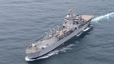 A Pakistan Navy vessel closed in at high speed on the Indian warship, which was on a routine surveillance mission in the north Arabian Sea. (Representational/Reuters)