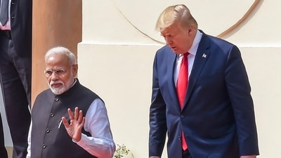 A US House is moving forward with a Russia sanctions bill targeting India. (PTI) A US House is moving forward with a Russia sanctions bill targeting India. (PTI)