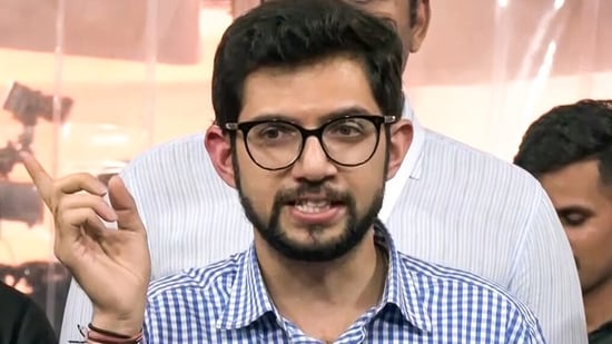 Aaditya Thackeray (ANI Video Grab)