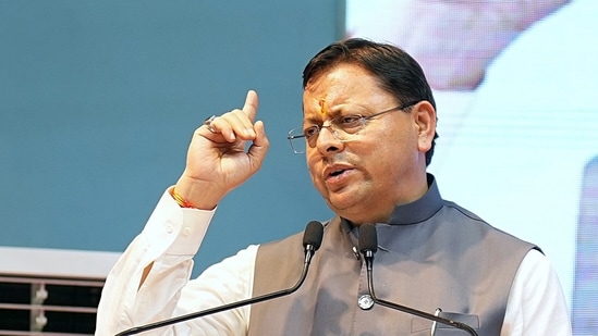 Uttarakhand Chief Minister Pushkar Singh Dhami (Samay Raj Sah )