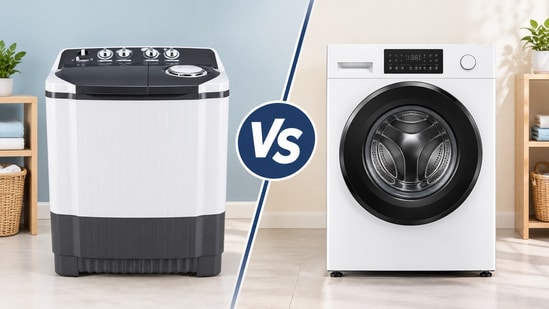 Fully automatic vs semi automatic washing machines.